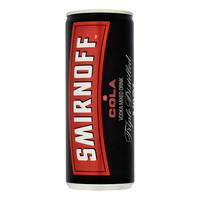 Smirnoff & Cola Premix 12 x 250ml