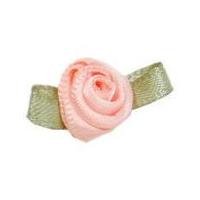 Small Ribbon Roses Light Peach