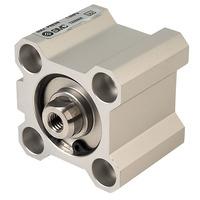 SMC CQ2B25-10S Single Action Pneumatic Compact Cylinder 25mm Bore ...