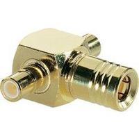 SMB adapter SMB plug - SMB socket BKL Electronic 0411039 1 pc(s)