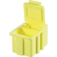 SMD box Yellow Lid colour: Yellow 1 pc(s) (L x W x H) 16 x 12 x 15 mm Licefa N12244
