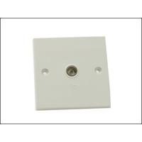 SMJ 1 Gang Coaxial TV Socket