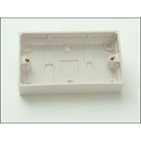 SMJ Surface Pattress Box 25mm 2 Gang