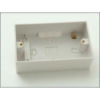 SMJ Surface Pattress Box 47mm 2 Gang