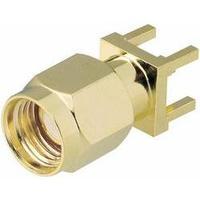 SMA reverse polarity connector Plug, vertical mount 50 ? BKL Electronic 0419021 1 pc(s)