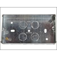 SMJ Metal Box 25 mm 2 Gang