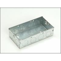 SMJ Metal Box 47mm 2 Gang