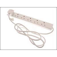 SMJ Extension Lead 6 Way 13 Amp 2 Metre