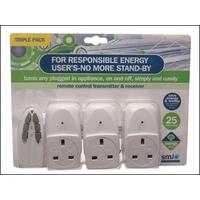 SMJ Remote Socket Triple Pack