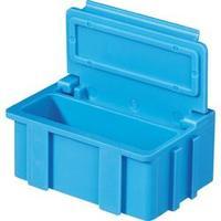 SMD box Blue Lid colour: Blue 1 pc(s) (L x W x H) 37 x 12 x 15 mm Licefa N22288
