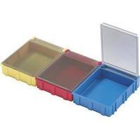 SMD box White Lid colour: Transparent 1 pc(s) (L x W x H) 180 x 68 x 15 mm Licefa N52321