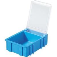 SMD box Blue Lid colour: Transparent 1 pc(s) (L x W x H) 41 x 37 x 15 mm Licefa N32381