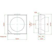 SMD LED Non-standard Green 8100 mcd 120 ° 150 mA 3.5 V Dominant Semiconductors NAT-SSG-HJ-1