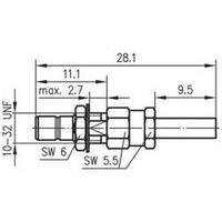 smb connector plug vertical mount 50 telegrtner j01160a0101 1 pcs