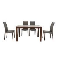 Smart Extending Dining Table with 4 Chairs