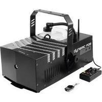 Smoke machine Eurolite DYNAMIC FOG 1500 incl. mounting bracket, incl. cordless remote control, incl. corded remote contr