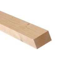 Smooth Planed Timber (T)34mm (W)70mm (L)2400mm Pack of 6