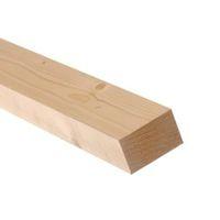 Smooth Planed Timber (T)34mm (W)96mm (L)2400mm Pack of 6