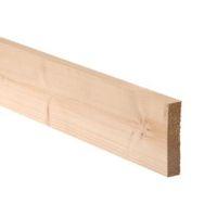 Smooth Planed Timber (T)28mm (W)131mm (L)2100mm Pack of 6