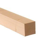 Smooth Planed Timber (T)44mm (W)44mm (L)2400mm Pack of 8