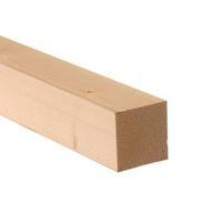 Smooth Planed Timber (T)44mm (W)44mm (L)1800mm Pack of 8