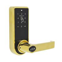 Smart Door Lock, Keyless Code Passward Door Lever Lock in Gold or Brush Nickle Finish