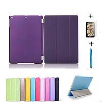 Smart Cover Leather Case PC Translucent Back Case For Apple iPad Mini 3/2/1 Free Gift Protector FilmTouch Pen