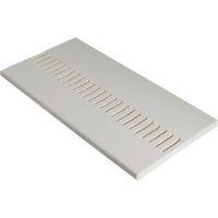 Smooth Vented Soffit Board (T)10mm (W)225mm (L)4000mm Pack of 2