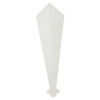 smooth finial for fascia board t56mm w99mm l340mm pack of 5