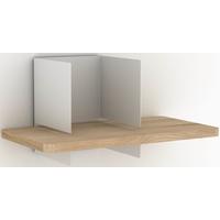 Small Light Grey Clip Wall Shelf