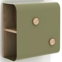 Small Khaki Shell Wall Unit