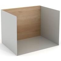 Small Light Grey U Shelf