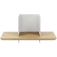 Small White Clip Wall Shelf