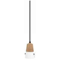 Small White Cone Lamp