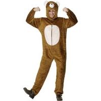 Smiffy\'s Bear Costume with Hood - Adult, Medium