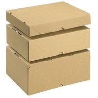 Smartbox Self Locking Box Carton and Lid A4 305x215x150mm Ref 144668114 [Pack of 10]