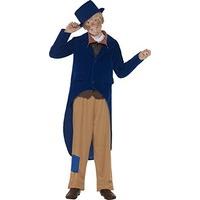 Smiffy\'s Children\'s Dickensian Boy Costume, Jacket, Trousers, Mock Shirt with Necktie and hat, Size:S, Colour Multi, 44014
