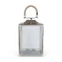 SMALL LA ROCHELLE Lantern In Nickel Plate Finish