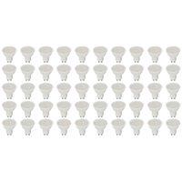 smd led gu10 pack of 50 5w smd led gu10 cool white 110d 320lm 85964