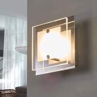 Small wall lamp Lene with LED chrome