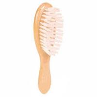 Small Animal Brush With Wooden Handle