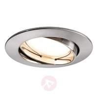 Smart Coin RGB recessed light brushed iron
