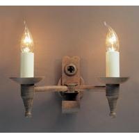 smrr00152a cromwell 2 light metal wall bracket