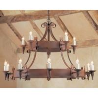 SMRR01515/A Cromwell 15 Light Metal Pendant Ceiling Fitting