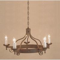 SMRR01995/A Forge 5 Light Metal Pendant Ceiling Fitting