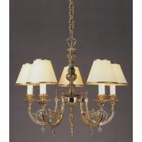 SMBB00305/PB Chelsea 5 Light Brass Pendant Ceiling Light