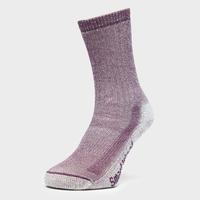 smartwool womens hiking medium crew socks purple purple