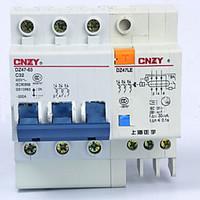 Small Leakage Circuit Breakers with DZ47LE-63 3P N Phase Four-Wire Leakage Switch