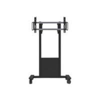 Smart Media Solutions Func Mobile AV Stand / Trolley (Non - Motorised) - Black