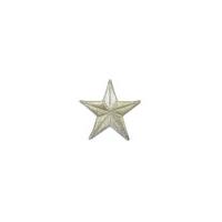 Small Silver Star Patch